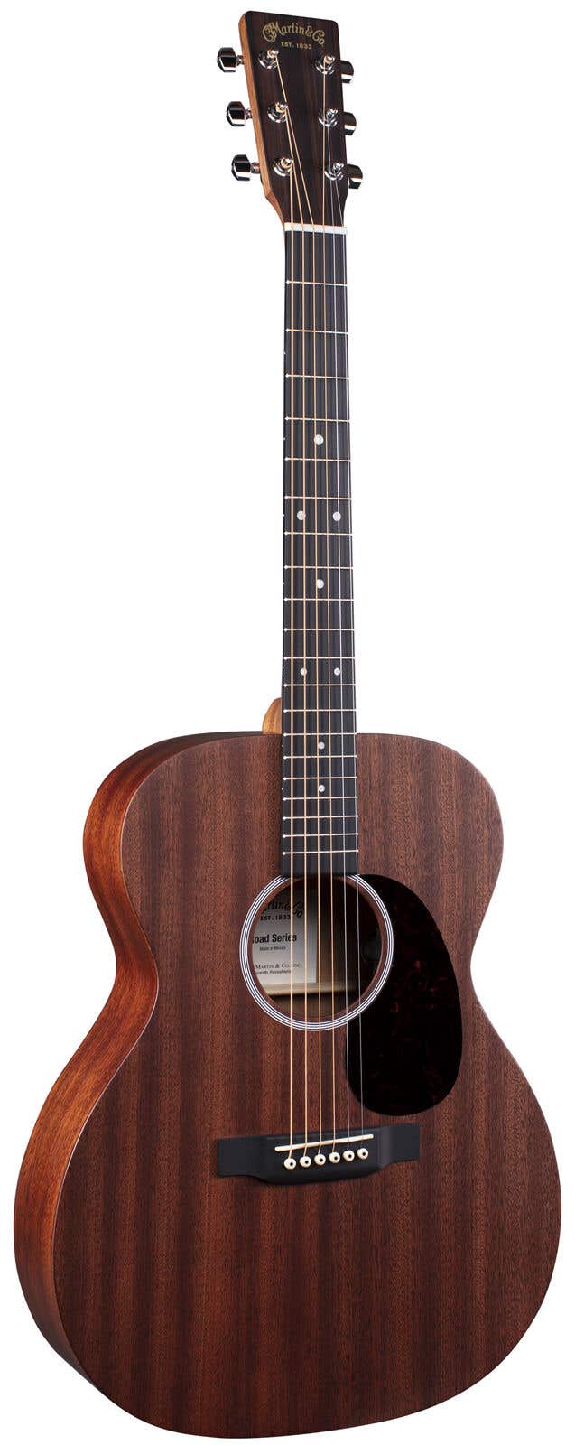 Martin 000-10E Road Series Acoustic Electric Guitar w/Soft Shell Case - Sapele
