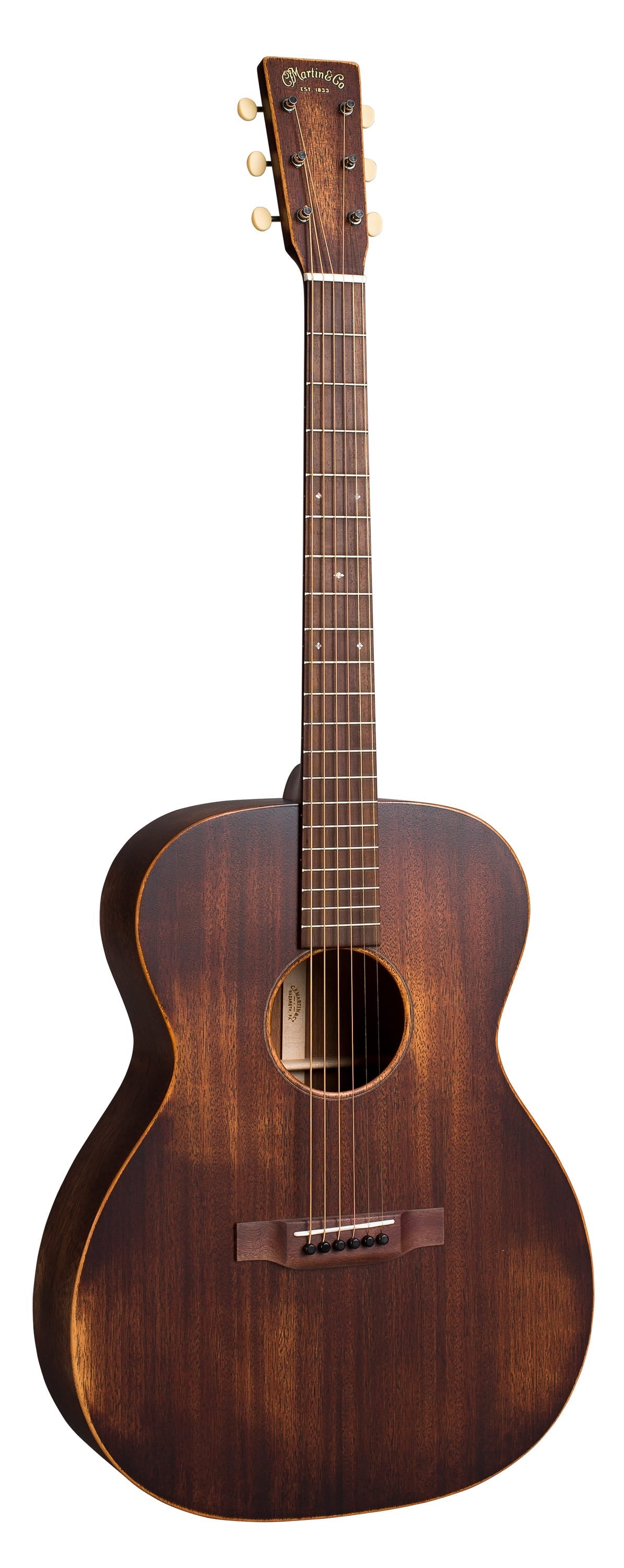Martin 000-15M-SM Streetmaster Acoustic Guitar w/Soft Case- Distressed Mahogany