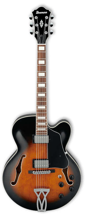 Ibanez AF75 Artcore Electric Guitar - Brown Sunburst