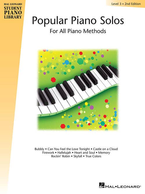 Hlspl Popular Piano Solos Bk 3 Bk/Cd 2Nd Ed