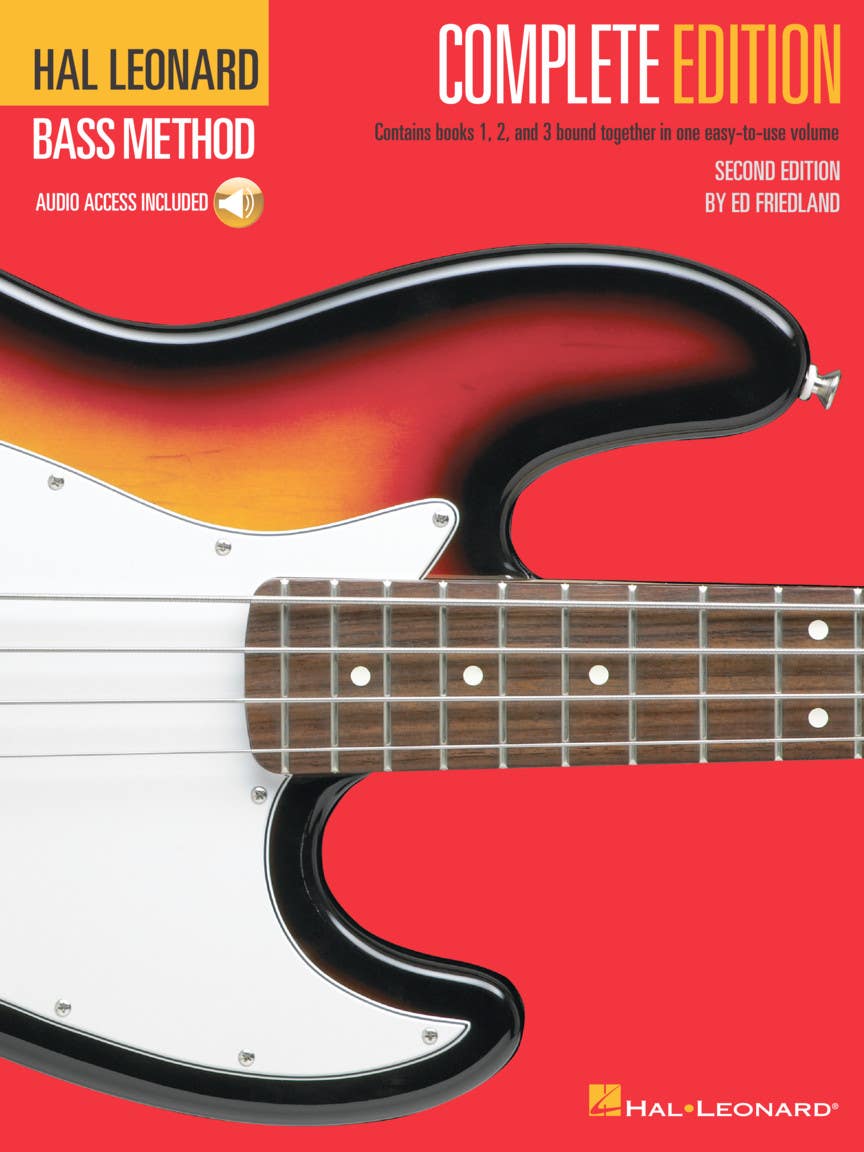 HAL LEONARD ELECTRIC BASS COMPLETE BK/OLA