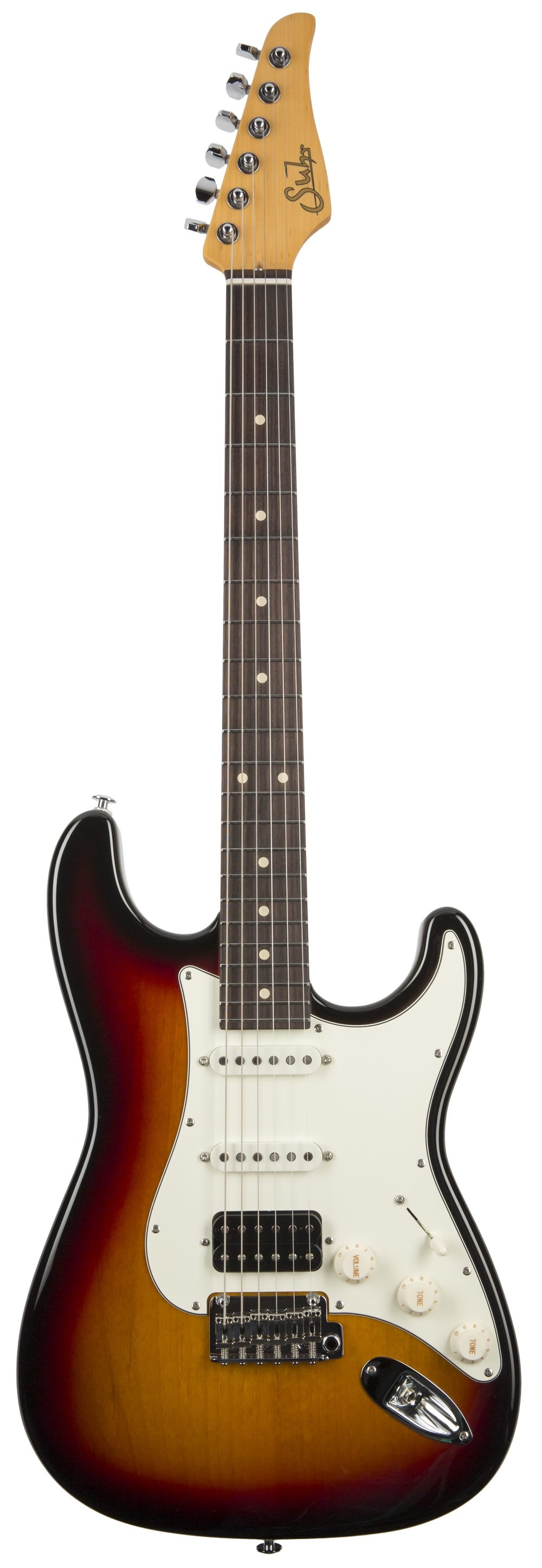 Suhr Classic S HSS Electric Guitar - 3-Tone Burst RW