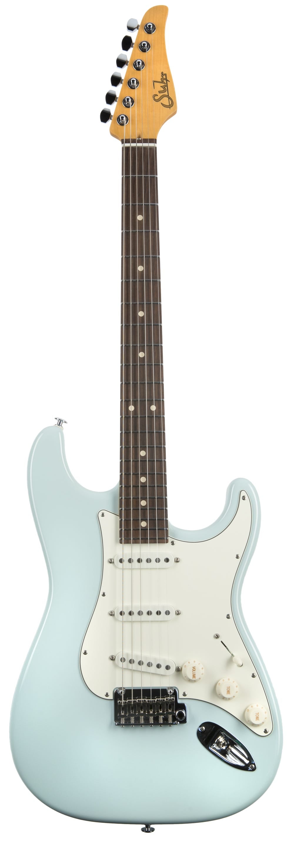 Suhr Classic S SSS Electric Guitar - Sonic Blue RW