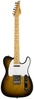 Suhr Classic T Electric Guitar - 2-Tone Tobacco Burst MN