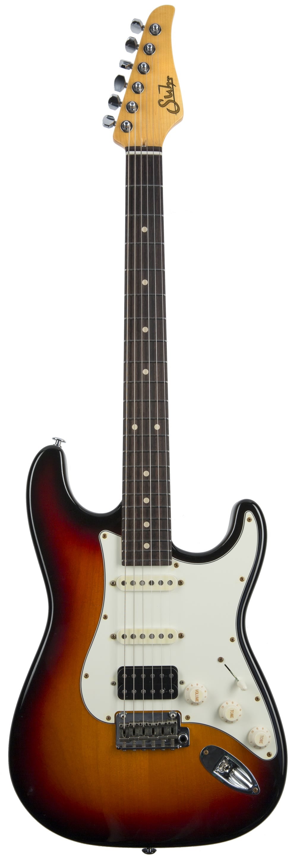 Suhr Classic S Antique HSS Guitar - 3-Tone Burst RW