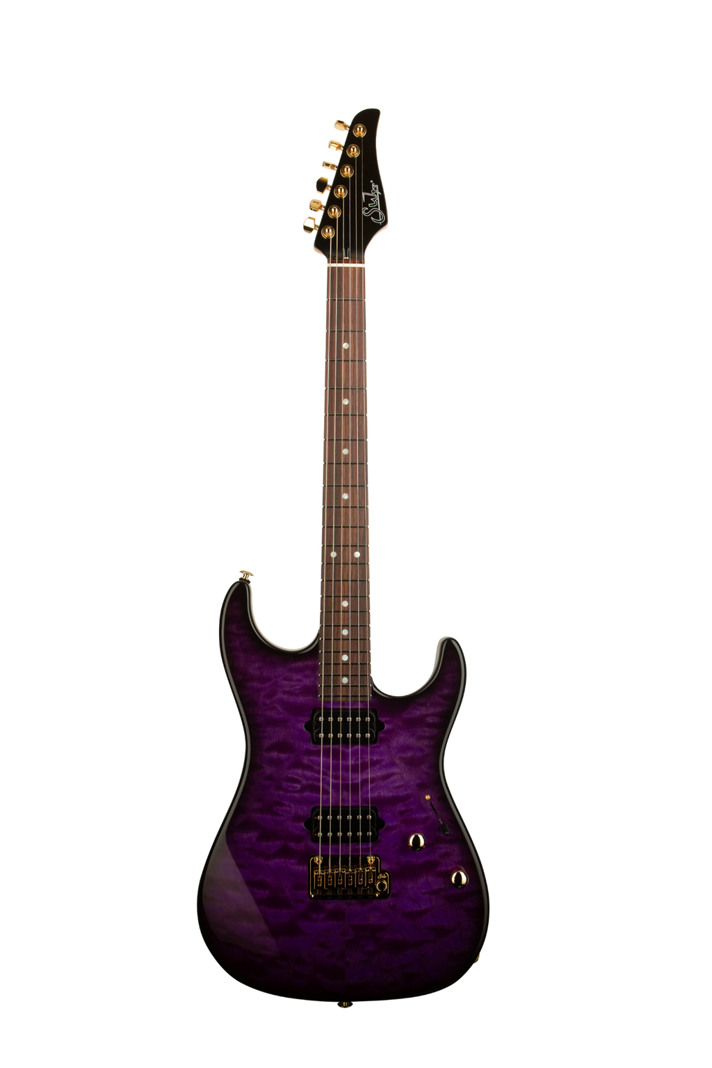 Suhr Standard Thin Burst LE HH - Trans Purple Quilt Maple (01-LTD-0060)