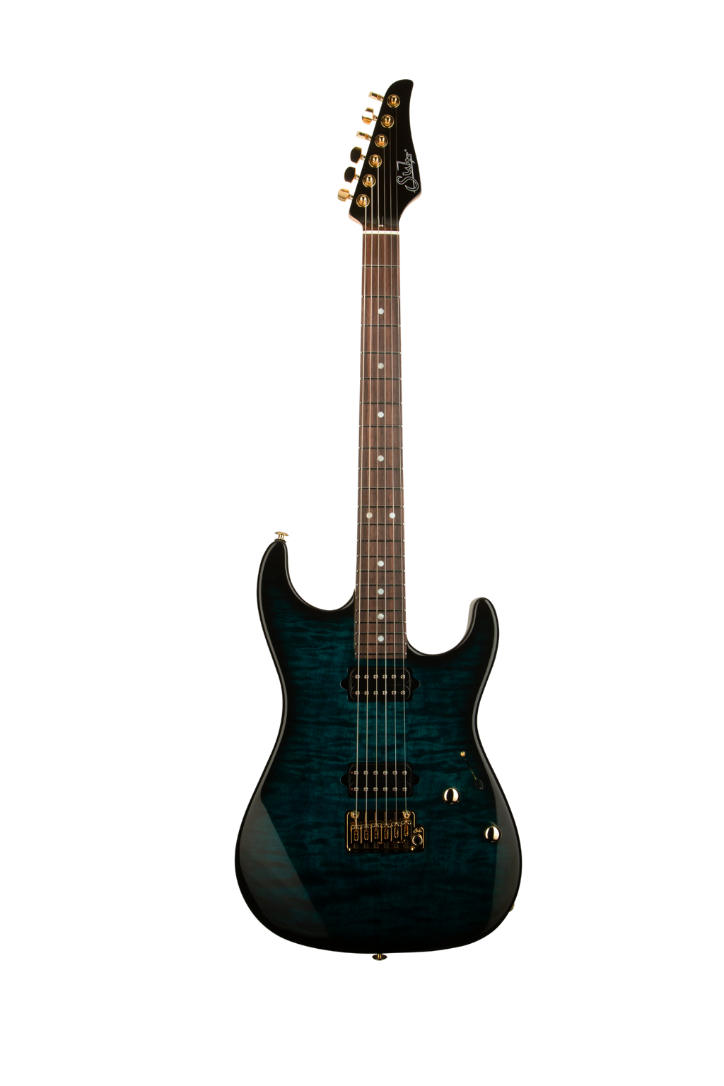 Suhr Standard Thin Burst LE - Trans Teal Quilt Maple (01-LTD-0062)