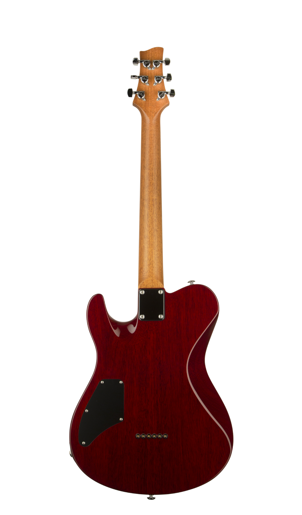Suhr OSO Short Scale Electric Guitar - Mahogany - Trans Red RW - TP6