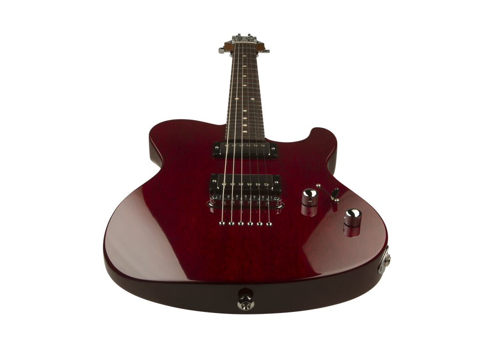 Suhr OSO Short Scale Electric Guitar - Mahogany - Trans Red RW - TP6
