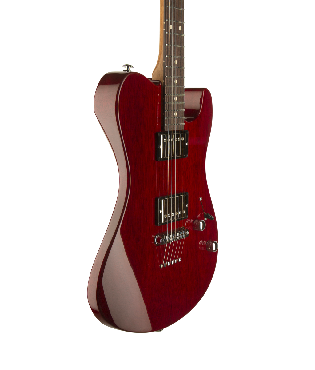Suhr OSO Short Scale Electric Guitar - Mahogany - Trans Red RW - TP6