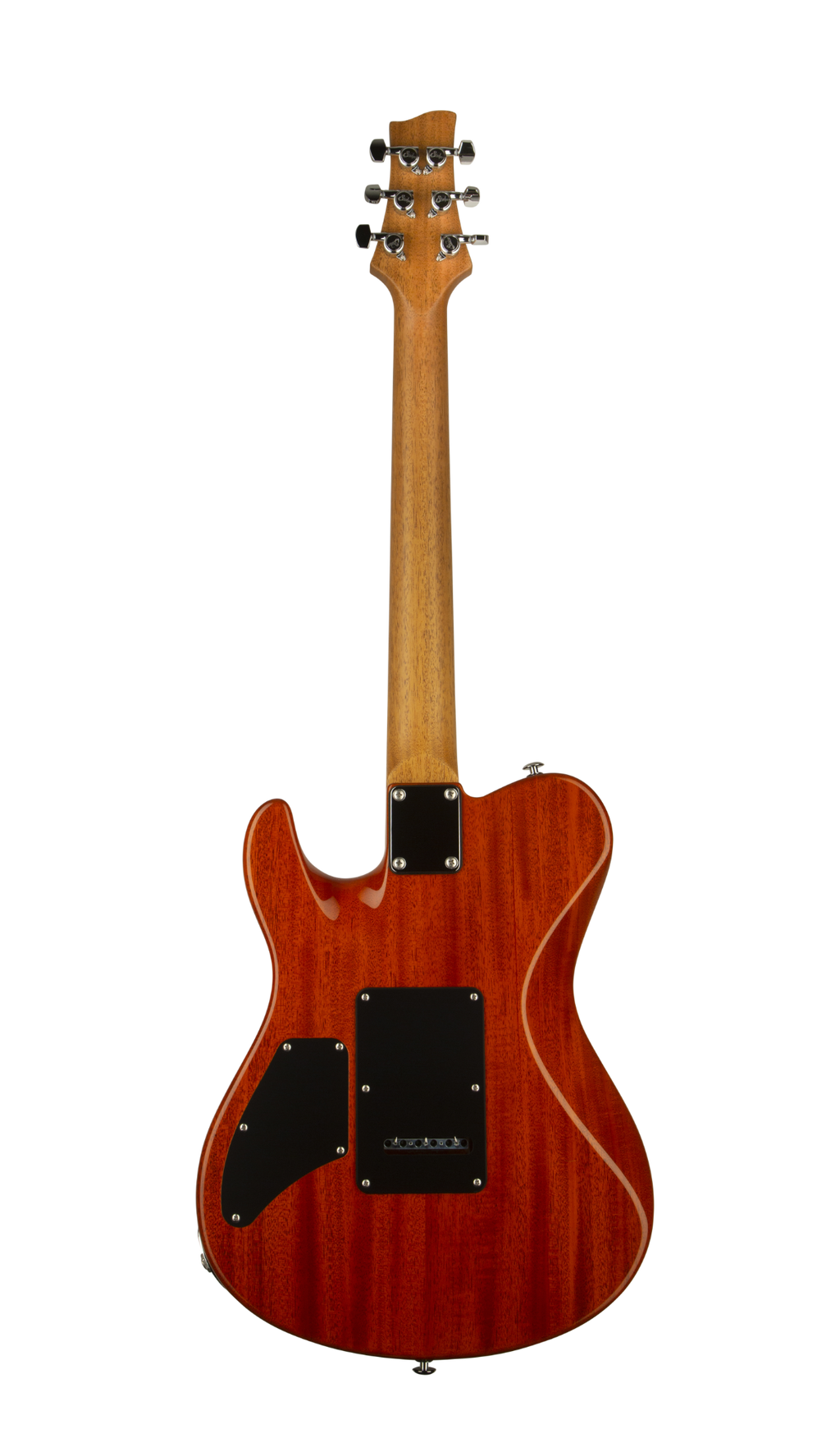 Suhr OSO Short Scale Electric Guitar - Mahogany - Orange Stain RW - 2-Post
