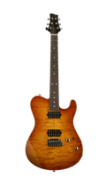 Suhr OSO Short Scale Electric Guitar - Alder - Tea Burst RW - 2-Post