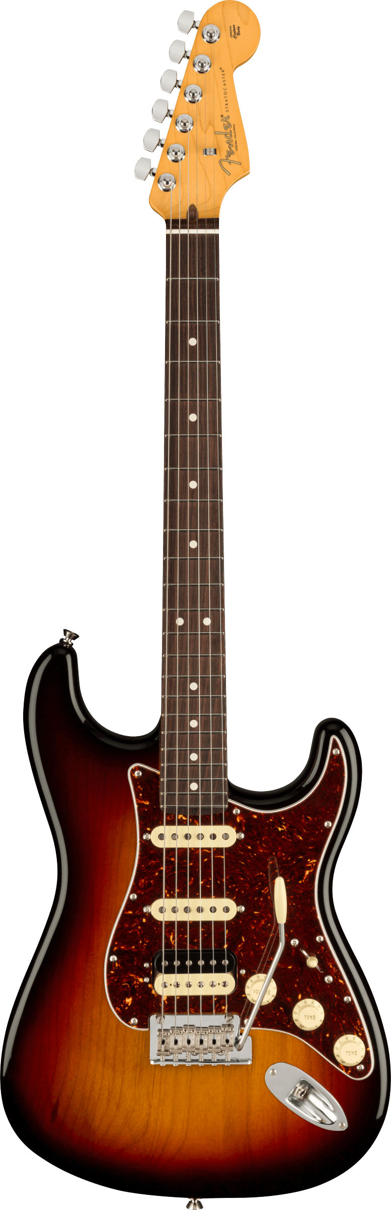Fender  American Professional II Stratocaster HSS w/Case - 3-Colour Sunburst RW