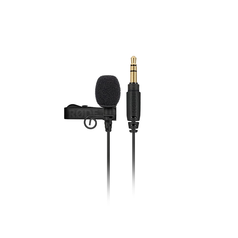 RODE Lavalier GO Professional-grade Lapel Microphone - Black