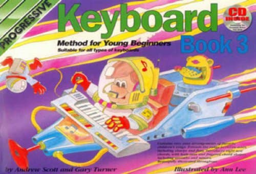 Progressive Kbd Mth Yng Beg Bk 3 Bk/Cd 18343