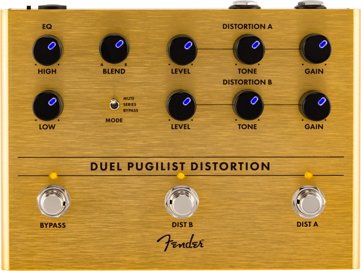Fender Duel Pugilist Distortion Pedal