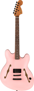 Fender Tom DeLonge Starcaster - Rosewood Fingerboard - Satin Shell Pink