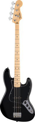 Fender Standard Jazz Bass - Maple Fingerboard - Black Pickguard - Black
