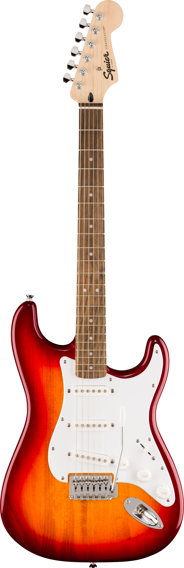 Squier Sonic Stratocaster - Laurel Fingerboard - White Pickguard - Sienna Sunburst