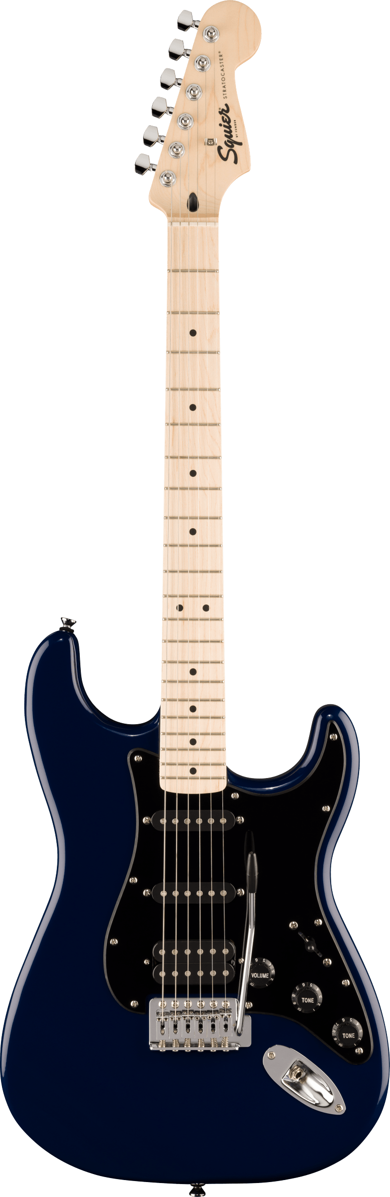 Squier Sonic Stratocaster HSS - Maple Fingerboard - Black Pickguard - Midnight Blue