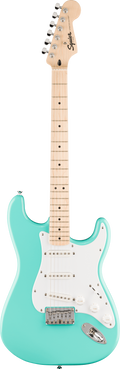 Squier Sonic Stratocaster HT - Maple Fingerboard - White Pickguard - Sea Foam Green