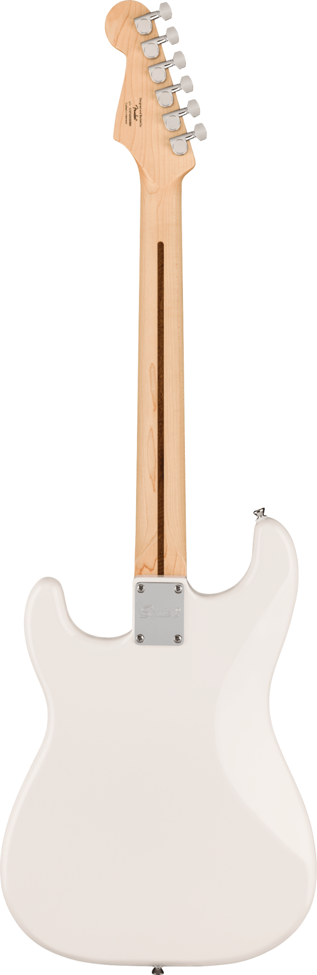 Squier Sonic Stratocaster HT - Maple Fingerboard - White Pickguard - Arctic White