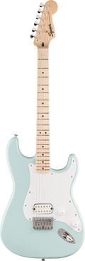 Squier Sonic Stratocaster HT H - Maple Fingerboard - White Pickguard - Sonic Blue