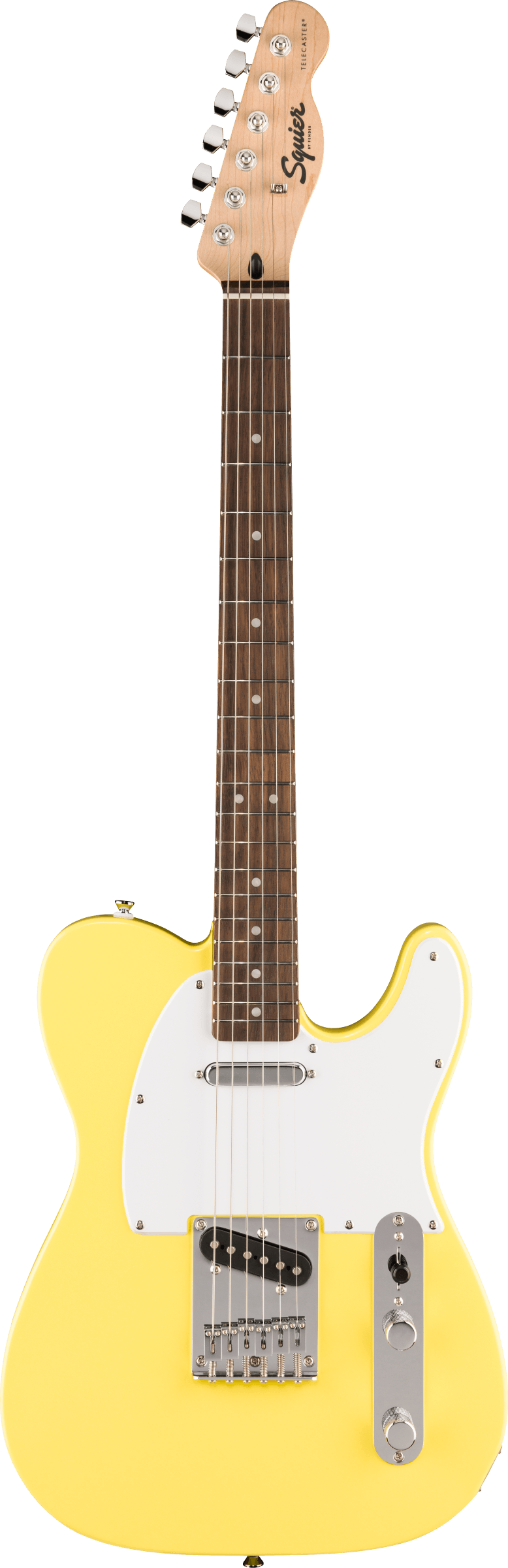 Squier Sonic Telecaster - Laurel Fingerboard - White Pickguard - Canary Yellow