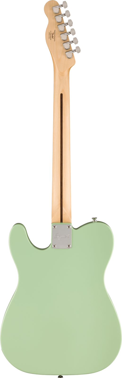 Squier FSR Sonic Telecaster - Laurel Fingerboard - White Pickguard - Surf Green