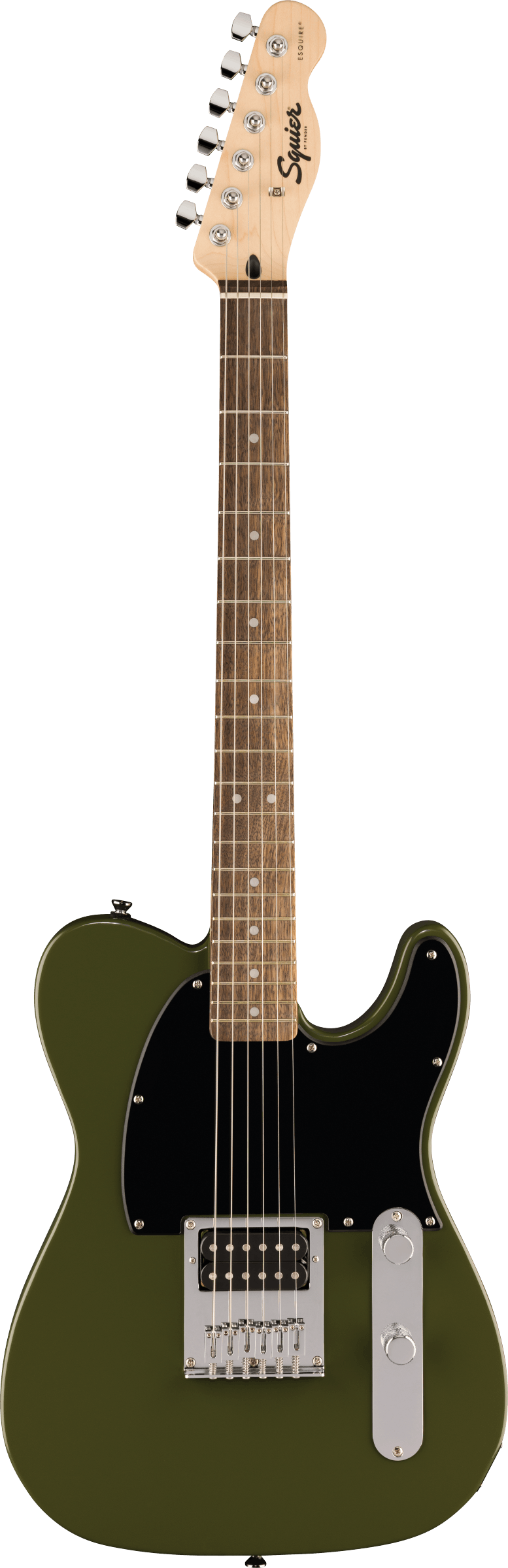 Squier Sonic Esquire H - Laurel Fingerboard - Black Pickguard - Olive