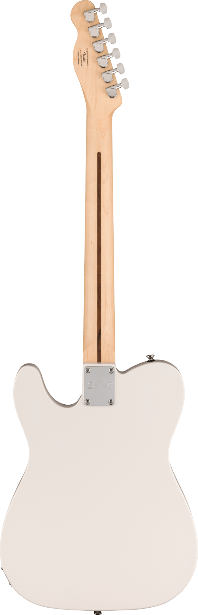 Squier Sonic Esquire H - Maple Fingerboard - Black Pickguard - Arctic White