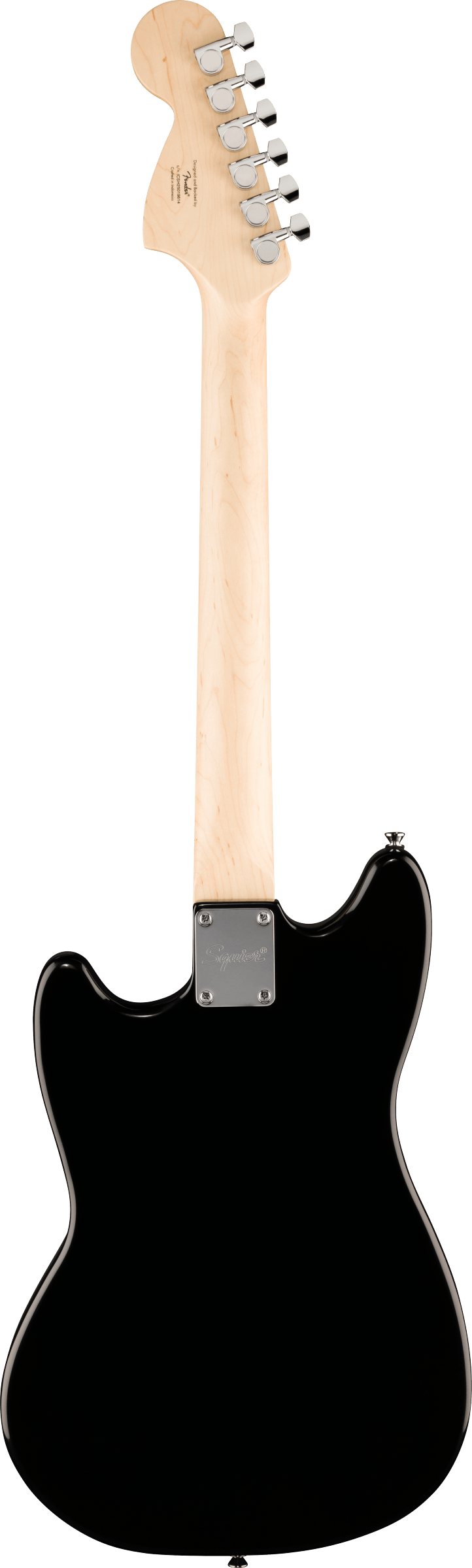Squier Sonic Mustang HH - Laurel Fingerboard - Black Pickguard - Black