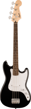 Squier Sonic Bronco Bass - Laurel Fingerboard - White Pickguard - Black