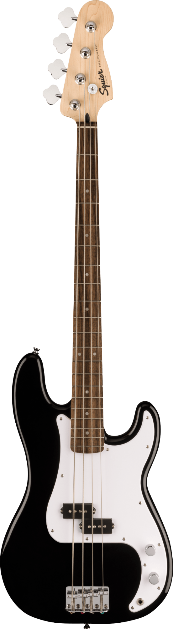 Squier Sonic Precision Bass - Laurel Fingerboard - White Pickguard - Black
