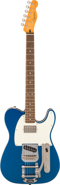Squier Classic Vibe Custom Telecaster SH with Bigsby - Parchment Pickguard - Lake Placid Blue