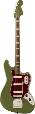 Squier FSR Classic Vibe Bass VI - Laurel Fingerboard - Tortoiseshell Pickguard - Matching Headstock - Antique Olive