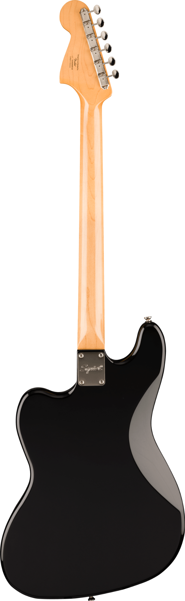 Squier FSR Classic Vibe Bass VI - Maple Fingerboard - Black Pickguard - Matching Headstock - Black