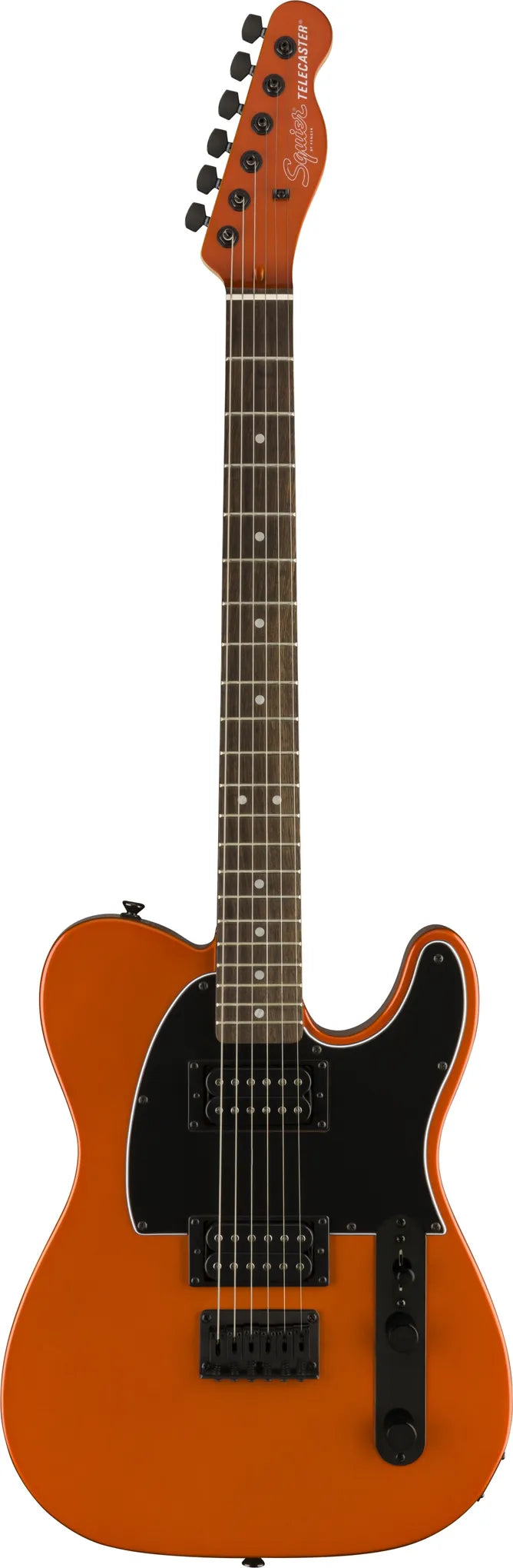 Squier FSR Affinity Series Telecaster HH - Black Pickguard / Hardware - Metallic Orange