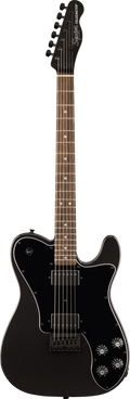 Squier FSR Affinity Series Telecaster Deluxe - Laurel Fingerboard - Black Pickguard - Black Hardware - Matching Headstock - Metallic Black