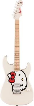 Squier Fender x Hello Kitty Stratocaster - White - Limited Edition