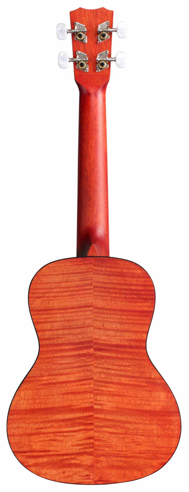Cordoba 15CFMRR Concert Ukulele - Flamed Mahogany / Rose Red - One Only