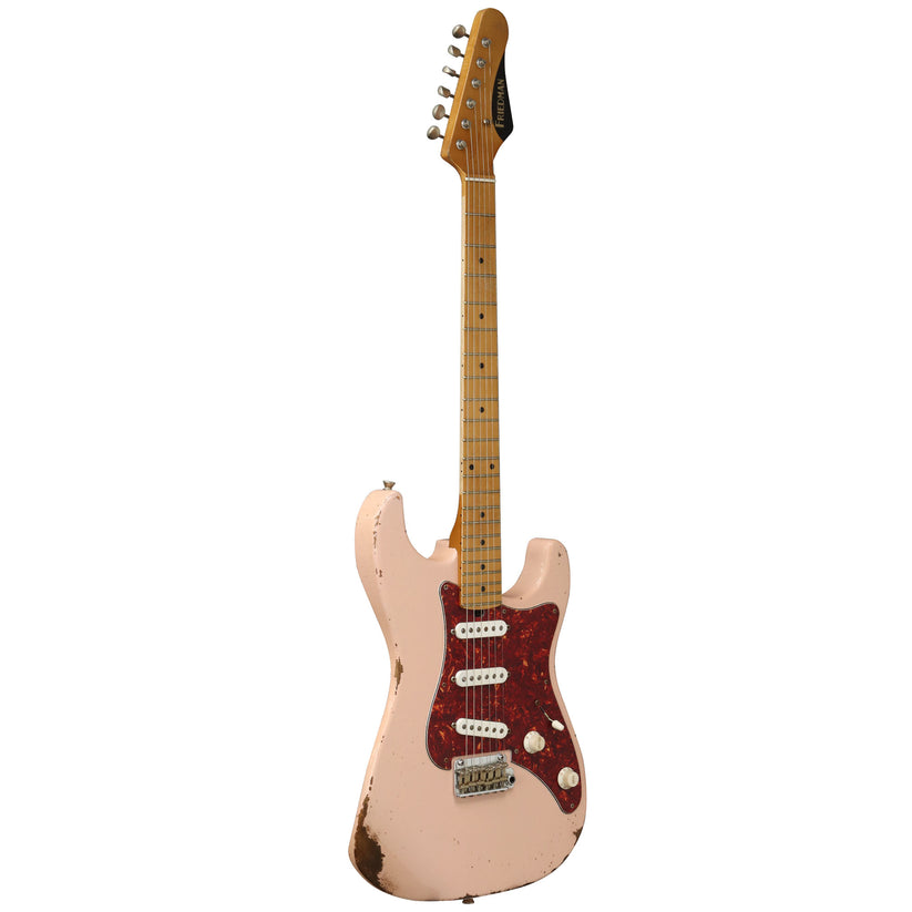 Friedman Vintage S - Maple Neck - Shell Pink Nitro Medium Aged Relic