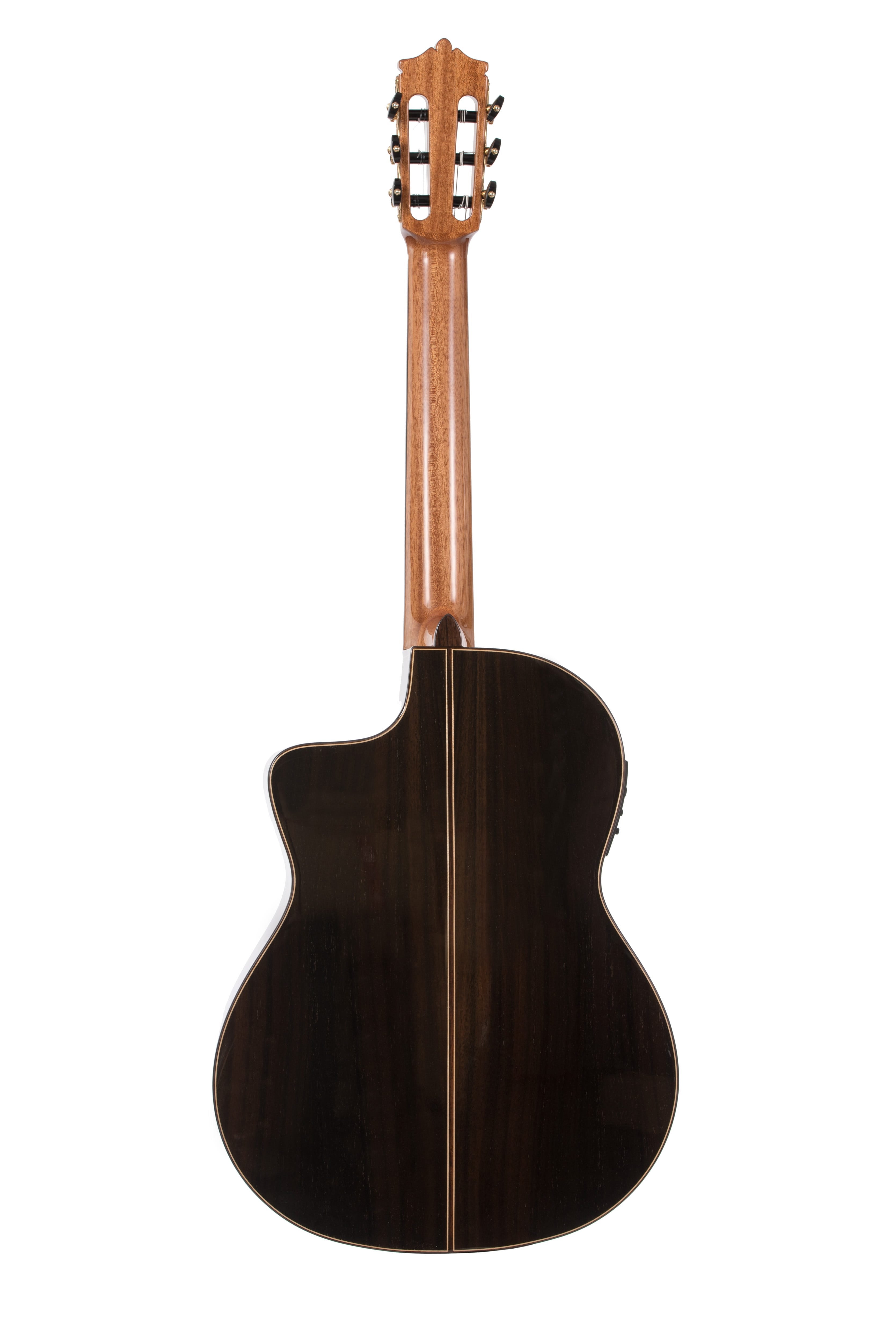 Katoh MCG80CEQT Thinline Classical Guitar w/Cutaway + Pickup