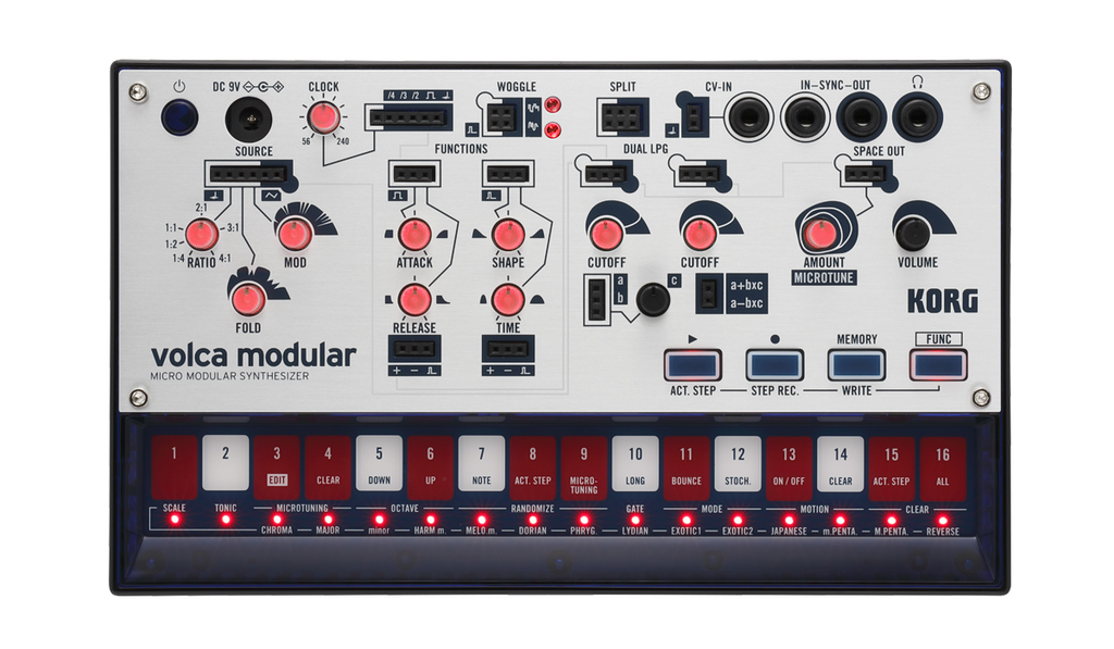 Korg Volca Modular Semi-Modular Analog Synthesizer