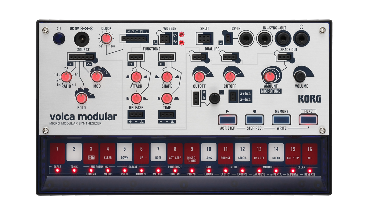 Korg Volca Modular Semi-Modular Analog Synthesizer