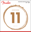 Fender Phosphor Bronze Acoustic Guitar String Set - 11-52