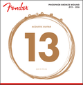Fender Phosphor Bronze Acoustic Guitar String Set - 13-56