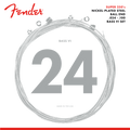 Fender Super 250 Nickel Plated Steel Bass VI Strings - 24-100