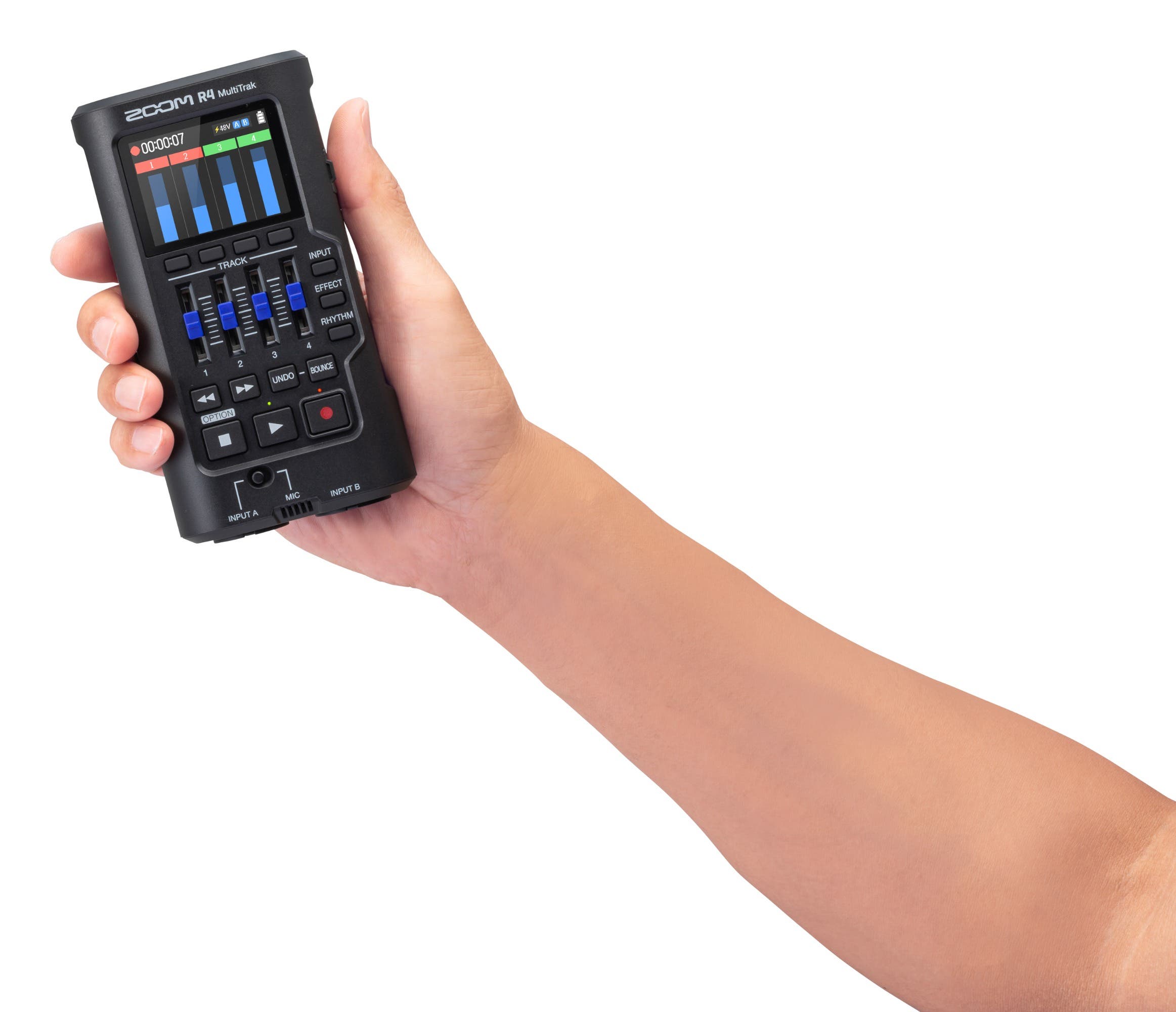 Zoom R4 MultiTrak 32-bit Float Handheld 4-Track Recorder