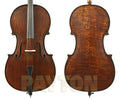 GLIGA II 4/4 CELLO OUTFIT - AGED DARK ANTIQUE SET UP W/OPAL TITAN STRINGS